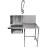 Classeq Pass-Through Dishwasher Table with Spray Mixer T11SENR