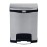 Rubbermaid Slim Jim Front Step-On Pedal Bin Stainless Steel 30Ltr