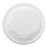 Vegware Compostable Hot Food Pot Flat Lids 170ml / 6oz and 230ml / 8oz