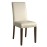 Bolero Faux Leather Dining Chairs Cream (2 Pack)