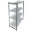 Cambro Camshelving Basics Plus 4 Tier Shelving Starter Unit 1830 x 1220 x 460mm