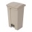 Jantex Pedal Bin Beige 87L (Hands-Free Waste Bin with Lid)