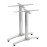 Bolero Aluminium Twin Leg Table Base (2 Pack)