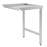 Vogue Pass Through Dishwash Table Left 600mm