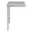 Vogue Pass Through Dishwash Table Right 600mm