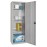 Storage Locker Grey 3 Shelves Grey