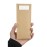 Europochette Brown Cutlery Pouch with White Napkin (500 Pack)
