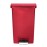 Rubbermaid Slim Jim Front Step-On Pedal Bin Red 50Ltr
