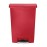 Rubbermaid Slim Jim Front Step-On Pedal Bin Red 90Ltr
