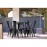 Bolero Bistro Steel Side Chairs Black (4 Pack)