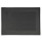 APS PVC Placemat Fine Band Frame Black (6 Pack)