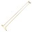 Beaumont Brass Wine Glass Rack 606mm