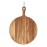Olympia Acacia Wood Round Pizza Paddle Board 355mm
