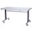 Parry Stainless Steel Adjustable Height Table Wide Electric Mobile 1000mm
