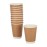 Fiesta Recyclable Coffee Cups Double Wall Kraft 340ml / 12oz (25 Pack)