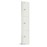 Elite Three Door Manual Combination Locker Locker White with Sloping Top