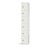 Elite Six Door Manual Combination Locker Locker White
