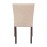 Bolero Contemporary Dining Chair Natural (2 Pack)