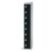 Elite Eight Door Coin Return Locker with Sloping Top Black