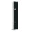 Elite Double Door Coin Return Locker Graphite Black