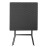 Bolero Square Folding Table Black 620mm