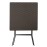 Bolero Square Folding Table Brown 620mm