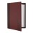 Securit Contemporary Menu Cover Bordeaux A4