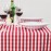 Mitre Comfort Gingham Tablecloth Red 890 x 890mm