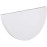 Bolero Round PE Centre Folding Table White 6ft