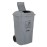 Jantex Wheelie Bin Grey 120Ltr