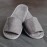 Mitre Luxury Curzon Open Toe Slippers Grey