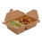 Colpac Two Compartment Food Container Large 510/920ml (200 Pack)