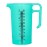 Pro-Measures Polypropylene Measuring Jug Green 1Ltr