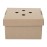 Fiesta Compostable Fold-Out Burger Boxes (100 Pack)