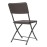 Bolero Rattan Folding Chairs Brown (2 Pack)