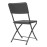 Bolero Rattan Folding Chairs Black (2 Pack)
