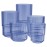 APS Linea Light Blue Drinking Cups 300ml (48 Pack)