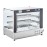 Cossiga Tower GOG Heated Countertop Display Single Glass Top and Doors 900mm