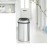 Brabantia Touch Bin Matt Steel 60Ltr