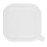 Fiesta Recyclable PET lid for Square Container Bases (300 Pack)