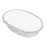 Fiesta Recyclable Foil Oval Containers 500ml (200 Pack)