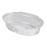Fiesta Recyclable Foil Oval Containers 500ml (200 Pack)