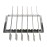 Kasai Konro Skewer Rack & 6 Skewers for Little Konro Grill KAS-16054
