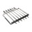 Kasai Konro Skewer Rack & 6 Skewers for Medium Wide Konro Grill SVT-16055