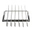 Kasai Konro Skewer Rack & 6 Skewers for Medium Long Konro Grill KAS-16138