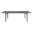 Bolero Valletta Grey Slatted Extendable Outdoor Dining Table