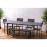 Bolero Valletta Grey Slatted Benches (2 Pack)