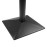 Bolero Complete Table Square Dark Wood Effect 700mm