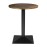 Bolero Complete Table Round Dark Wood Effect 600mm