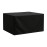 Bolero Rectangular Outdoor Table Cover Black 2000x1000mm
